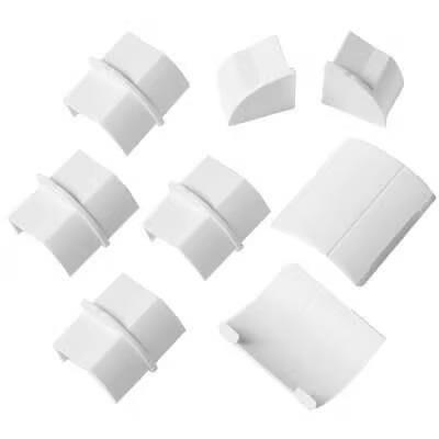 D-LINE Adapter Kit 22x22mm 8 Pieces White