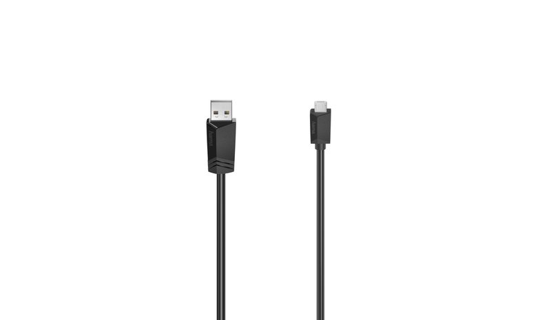 Hama Micro-USB Cable, USB 2.0, 480 Mbit/s, 1.50 m – kuva 1/3