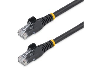 StarTech.com Cat5e Ethernet Patch Cable with Snagless RJ45 Connectors - 10 m, Black