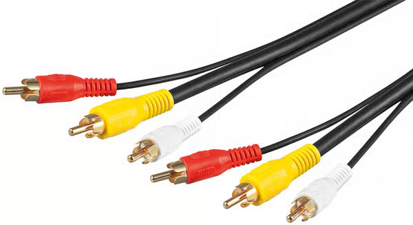 Pro Komponentti (3xRCA) kaapeli - 10m