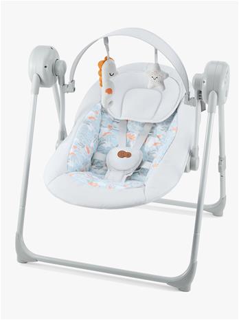 Kinderkraft Swingee-sitteri, harmaa