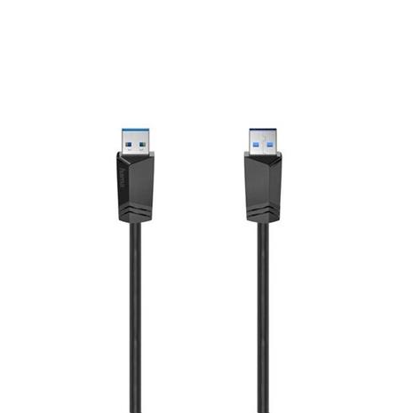 Hama 00200624 USB cable 1.5 m USB A 5 Gbit/s Black