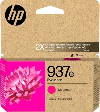 HP 937e EvoMore Magenta Original Ink Cartridge