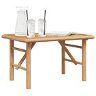 vidaXL Sohvapöytä Ruskea 70 x 40 x 36 cm Bambu
