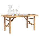 vidaXL Sohvapöytä Ruskea 90 x 50 x 43 cm Bambu