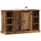 vidaXL Sivupöytä Vanha Puu 100 x 35,5 x 60 cm Tekninen puu