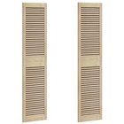 vidaXL Kaapin ovi ovella 2 pcs Luonnollinen 170 x 2,1 x 39,5 cm