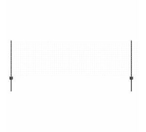 vidaXL Aitalatu 5 pcs Harmaa 80 cm Teräs