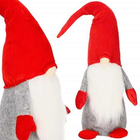 Jouluhahmo tonttu punaisella hatulla, 55 cm