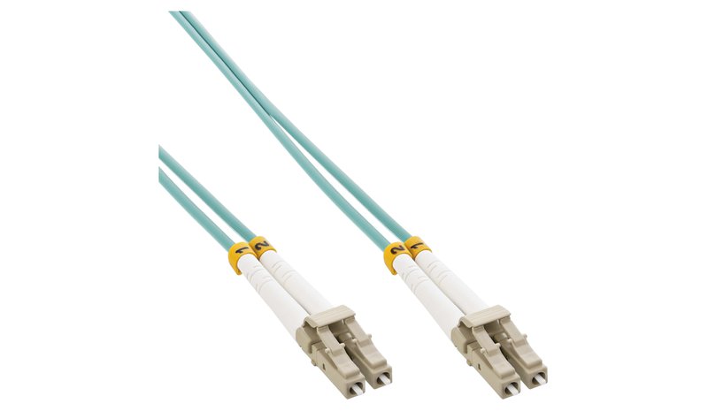 InLine Fiber Optical Duplex Cable LC/LC 50/125µm OM3 30m – kuva 1/3