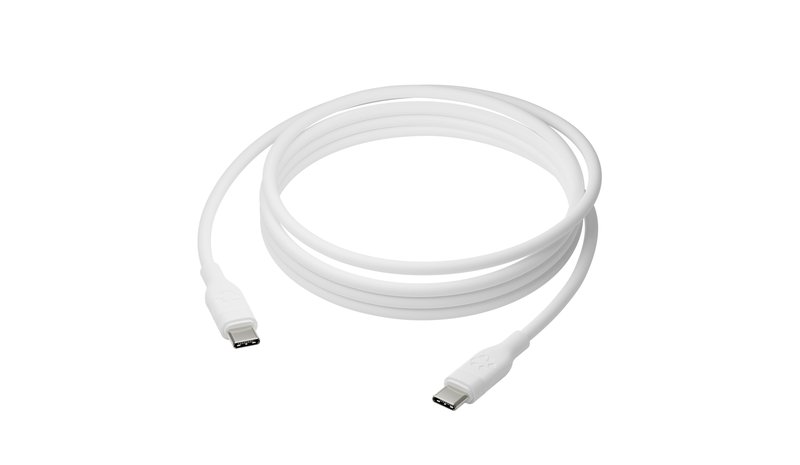 dbramante1928 re-charge Pro - Cable 2.5m USB-C to USB-C 100W -W