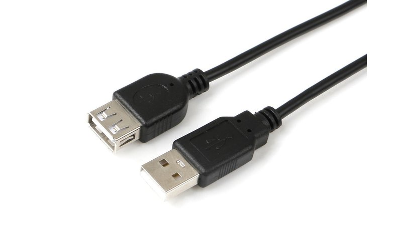 Microconnect USBAAF03B USB cable USB 2.0 0.3 m USB A Black