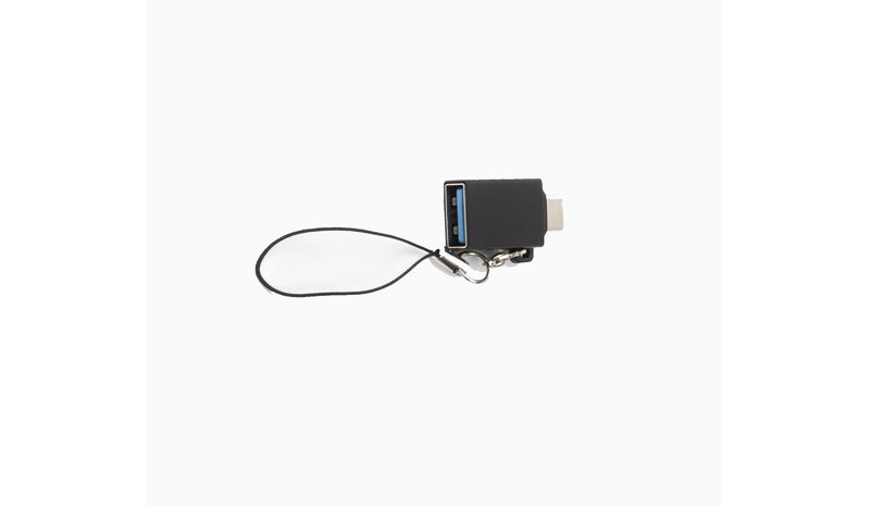 Microconnect USB3.1CAAF-LOOP cable gender changer USB C USB A Black