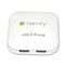 Techly USB 3.0 Super Speed Hub 4 Ports White IUSB3-HUB4-WH – kuva 1