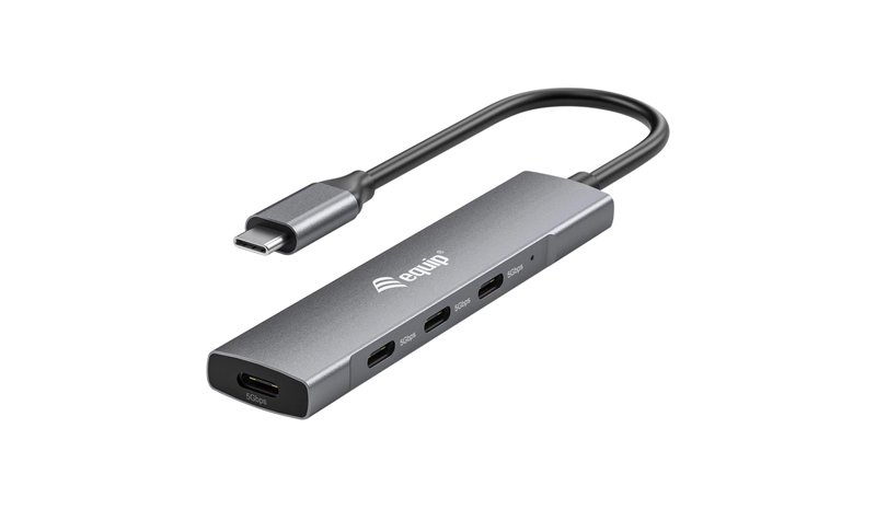 Equip USB-C 4-Port USB 3.2 Gen 1 Hub – kuva 1/2