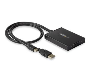 StarTech.com Mini DisplayPort to Dual-Link DVI Adapter - USB Powered - Black