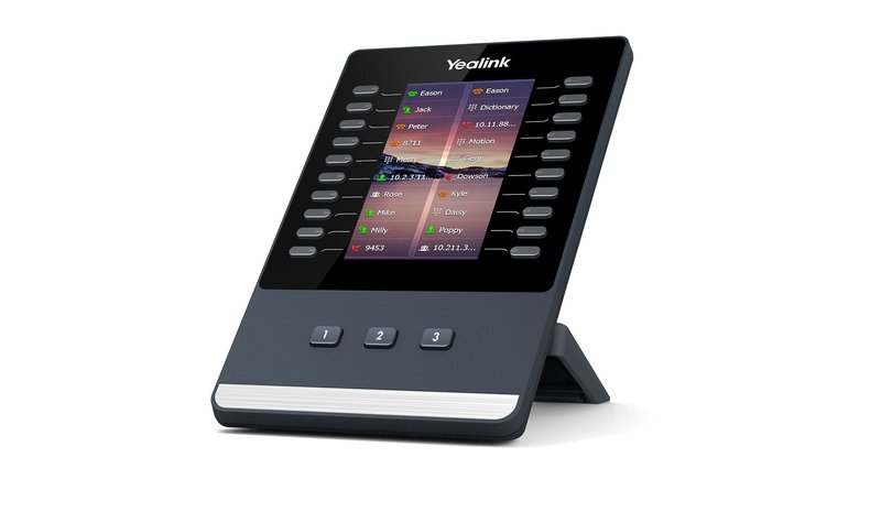 Yealink EXP43 IP add-on module Black, Grey 23 buttons – kuva 1/6