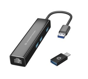 Conceptronic DONN07BA USB 3.2 Gen 1 (3.1 Gen 1) Type-A Black