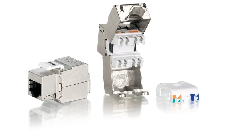 Equip Cat.6 Shielded Keystone Jack Toolfree
