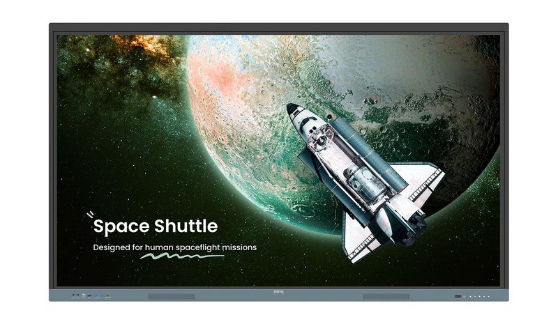 BenQ RE8604 Interactive flat panel 2.18 m (86") 450 cd/m² 4K Ultra HD Black, Grey Touchscreen Built-in processor Android