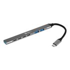 BakkerElkhuizen USB-C Hub 7-in-1 (3A+4C)