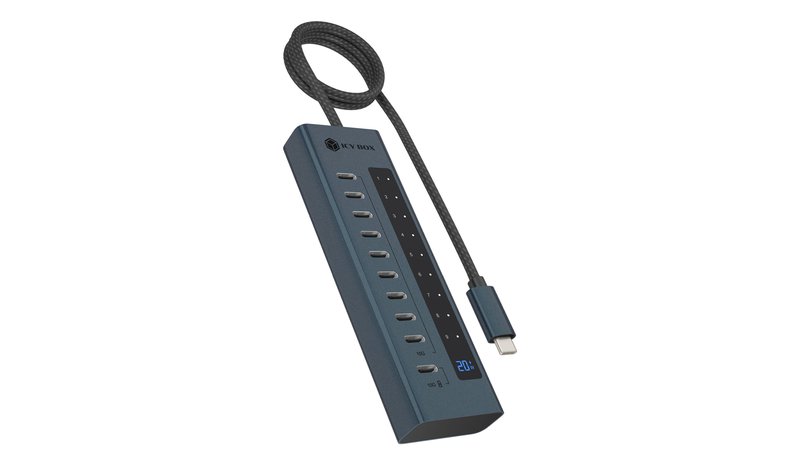 ICY BOX 10 ports USB Type-C Gen 2 Hub