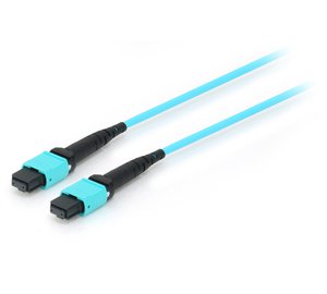 Equip MTP/MTP Trunk Fiber Optic Patch Cable, OM4, 20m