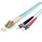 Equip LC/ST Fiber Optic Patch Cable, OM3, 1m – kuva 1
