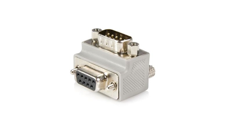StarTech.com Right Angle DB9 to DB9 Serial Cable Adapter Type 1 - M/F – kuva 1/3