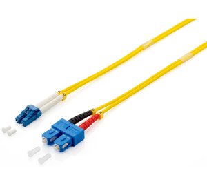 Equip LC / SC Optical Fiber Patch Cord, OS2, 10m