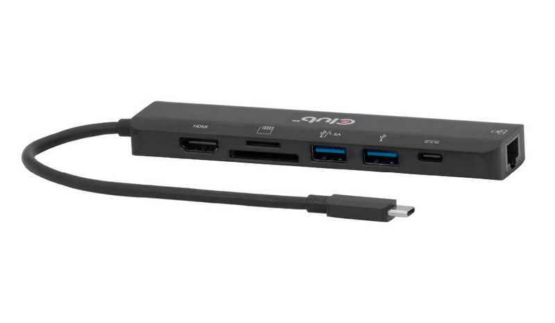 CLUB3D CSV-2553 interface hub USB Type-C 5000 Mbit/s Black