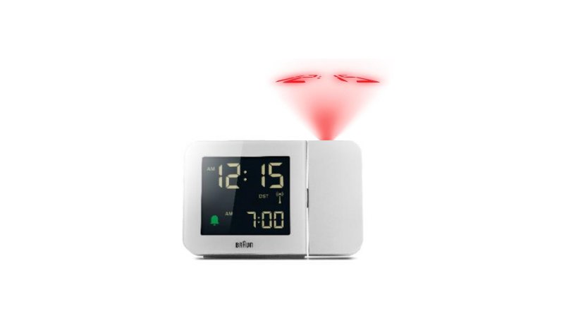Braun 67161 alarm clock Digital alarm clock White