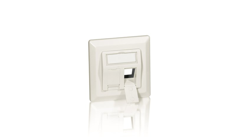 Equip 2-Port German Faceplate