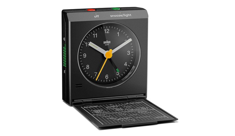 Braun BC05B wall/table clock Analog clock Rectangle Black – kuva 1/2