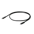 EIZO CC100-BK USB cable USB 2.0 1 m USB C Black