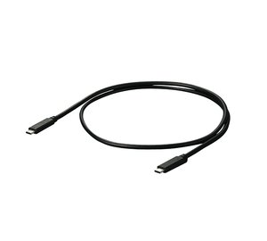 EIZO CC100-BK USB cable USB 2.0 1 m USB C Black