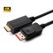 Microconnect MC-DP-HDMI-0504K video cable adapter 0.5 m DisplayPort Black – kuva 1