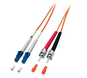 Equip LC/ST 50/125µm 10m InfiniBand/fibre optic cable Orange