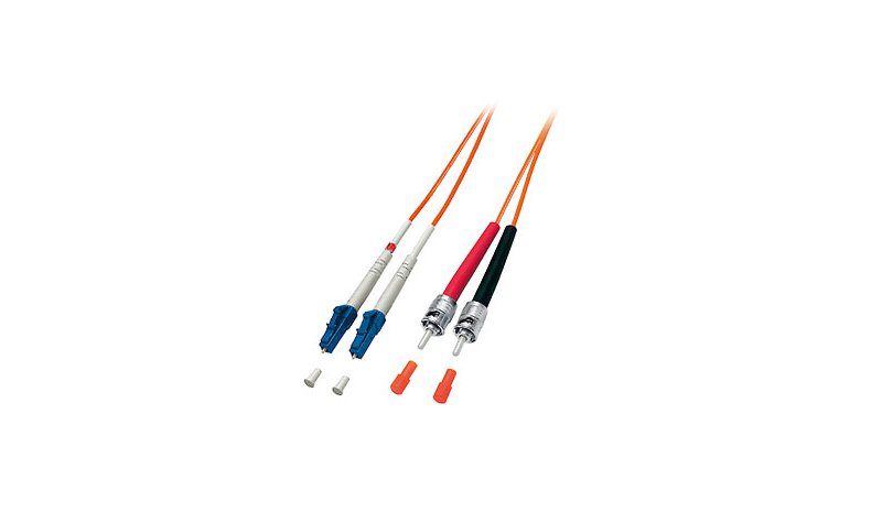 Equip LC/ST 50/125µm 10m InfiniBand/fibre optic cable Orange