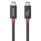 Hama USB-C Cable, E-Marker, USB4 Gen4, 80 Gbit/s, 5 A, 240 W, 1.00 m – kuva 1