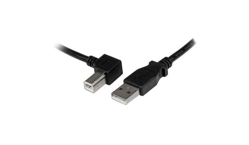 StarTech.com 2m USB 2.0 A to Left Angle B Cable - M/M