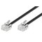 Microconnect MPK186 telephone cable 6 m Black – kuva 1