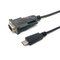 Equip USB-C to Serial (DB9) Cable, M/M, 1.5m – kuva 1