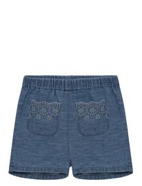 Minymo Shorts Chambray - Blue - 86