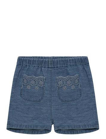 Minymo Shorts Chambray - Blue - 86