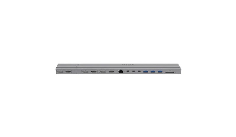 Targus HyperDrive 4K 2 x USB 3.2 Gen 2 (3.1 Gen 2) Type-C Silver