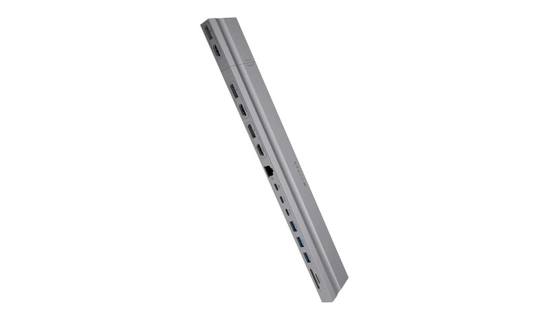 Targus HyperDrive 4K 2 x USB 3.2 Gen 2 (3.1 Gen 2) Type-C Silver