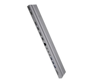 Targus HyperDrive 4K 2 x USB 3.2 Gen 2 (3.1 Gen 2) Type-C Silver