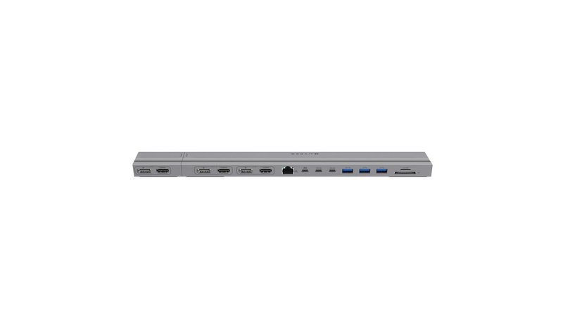 Targus HyperDrive 4K 2 x USB 3.2 Gen 2 (3.1 Gen 2) Type-C Silver