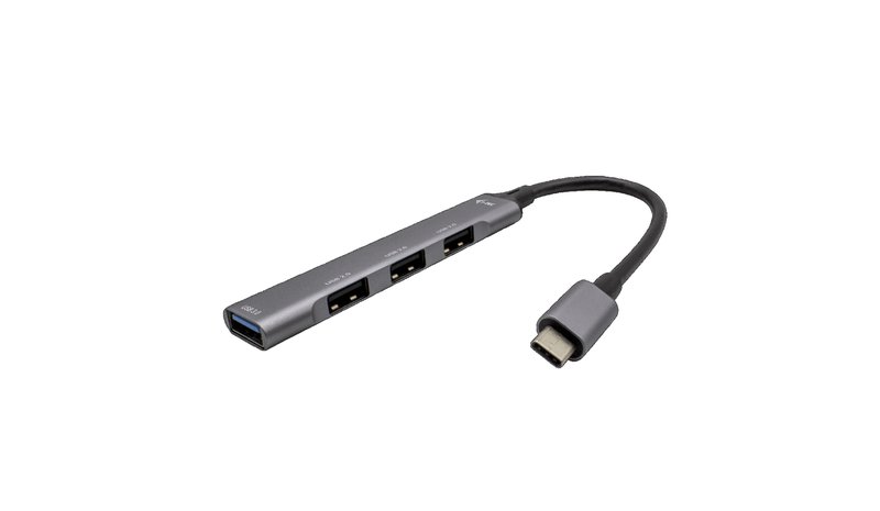 i-tec Metal USB-C HUB 1x USB 3.0 + 3x USB 2.0